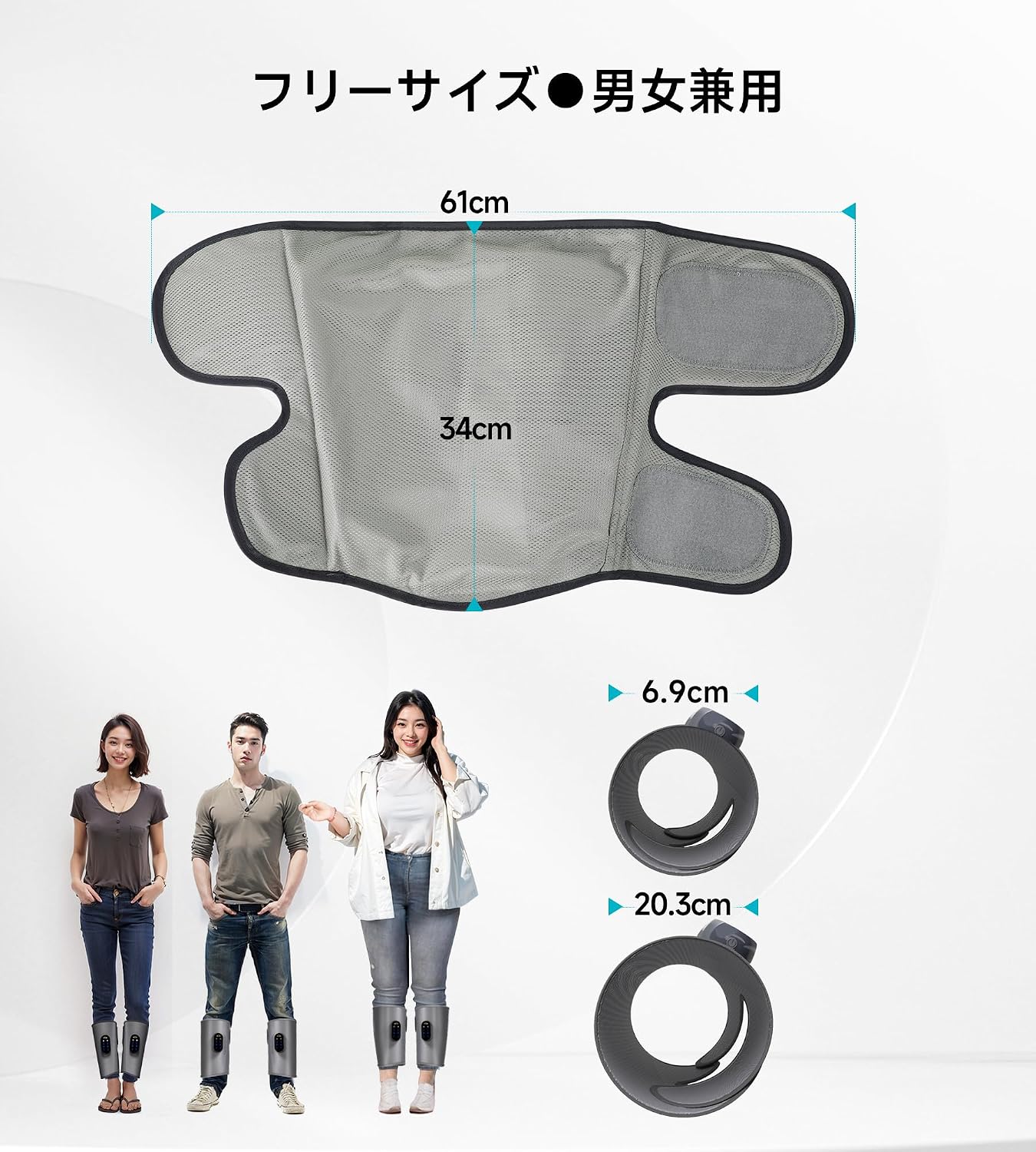 ALLJOY ふくらはぎ ケア 足のむくみ解消グッズ 大きいサイズ２足セットフットケア プレゼント リラックス 4種類モード＆振動機能 3段階強度 3段温感 120分連続稼働 コードレス 30分自動OFF 立体エアーレッグ 持ち運び便利 省スペース収納 父の日ギフト 男女兼用 敬老の日